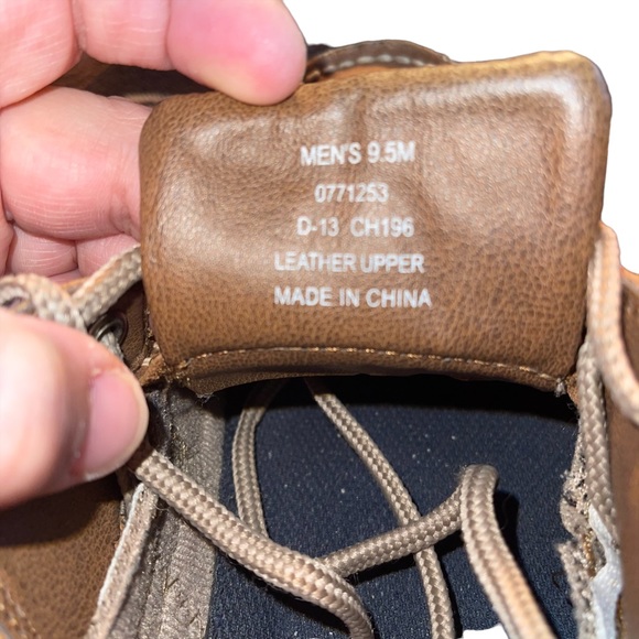 Sperry Leather Top Sider Boat Shoe Men’s Size 9.5M Two Tone Brown Tan - Picture 7 of 10